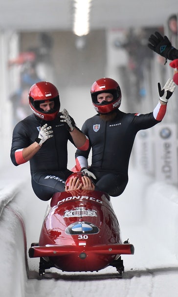 Kripps wins a World Cup four-man bobsled race in Lake Placid
